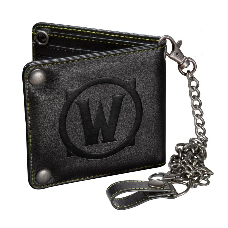 JINX World of Warcraft: Legion Bi-Fold Chain Wallet, Black, One Size - Image 2